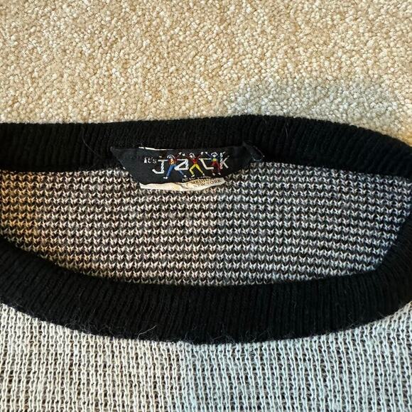 Vintage 80s its jack sweater size M - Picture 2 of 8